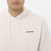 Salomon LC2675600 Chest Logo Hoodie M Erkek Sweatshirt thumbnail 5