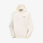 Salomon LC2675600 Chest Logo Hoodie M Erkek Sweatshirt thumbnail 2
