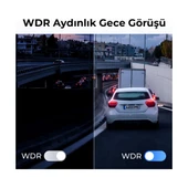 Azdome M660 4K 4 Kameralı 360 Derece Araç Kamerası - 9