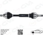 GVA 4499178 ÖN AKS KOMPLE SOL VOLVO XC60 I 15>17 D4-D3 MANULE 6 VİTES 36010064-31325701 - 1