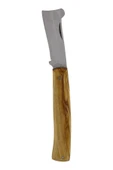Ahşap Saplı Paslanmaz Fidan Ağaç Aşı Bıçağı 18 cm - 2