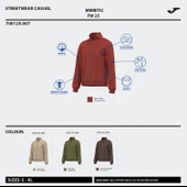 Joma 700125.100 Mimetic Full Zip Unisex Sweatshirt - 2