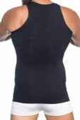 SİYAH MI Emay  E1002 U Yaka Erkek Korse Atlet thumbnail 2