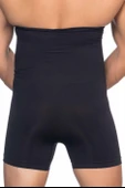 SİYAH MI Emay E1005 Erkek Yüksek Bel Double Boxer Korse thumbnail 3