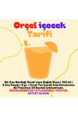 ORÇEL Toz Içecek Seti Oralet Çay Sıcak Soğuk Karışık Paket 5x300 Gr. - 2