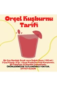 ORÇEL Kuşburnu Aromalı Içecek Tozu Oralet Çay 300gr.x 2 Adet - 2