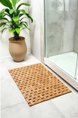 Digithome Kaymaz Taban Katlanabilir Çok Amaçlı Mat Dekoratif Banyo Paspası 40x60 Cm- 862 - 2