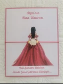 100 Adet Kişiye Özel Gül İnci Model Düğün Nikah Nişan Söz Kına Hatırası Dağıtmalık Hediyelik Bileklik thumbnail 1