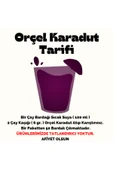 ORÇEL 2 Portakal + 2 Karadut Aromalı Içecek Tozu Oralet Çay 4x300gr - 2