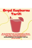 ORÇEL Kuşburnu Aromalı Içecek Tozu Oralet Çay 300gr.x 4 Adet - 2