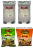 ORÇEL 1 Portakal +1 Kivi+2 Karadut Aromalı Içecek Tozu Oralet Çay 4 X300gr. - 1