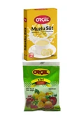 ORÇEL Muzlusüt 200gr. + Kivi Aromalı Içecek Tozu 300gr. Oralet Çay - 1