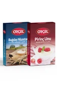 ORÇEL Buğday Nişastası 200gr.+ Pirinç Unu 200gr. Set - 1
