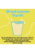 ORÇEL Limon Aromalı Içecek Tozu Oralet Çay 300gr.x 6 Adet - 2