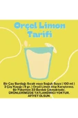ORÇEL Limon Aromalı Içecek Tozu Oralet Çay 300gr.x 4 Adet - 2