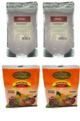 ORÇEL 2 Portakal + 2 Karadut Aromalı Içecek Tozu Oralet Çay 4x300gr - 1