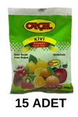 ORÇEL Kivi Aromalı Içecek Tozu Oralet Çay 300gr.x 15 Adet - 1