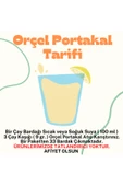 ORÇEL 2 Portakal + 2 Karadut Aromalı Içecek Tozu Oralet Çay 4x300gr - 3