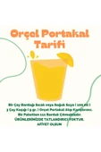 ORÇEL Portakal Aromalı Içecek Tozu Oralet Çay 1 Kg - 2