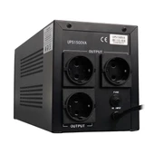 Andespower UPS1500VA 1500VA 12V9ahx2 UPS Kesintisiz Güç Kaynağı Line - İnteraktif thumbnail 2