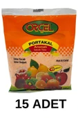 ORÇEL Portakal Aromalı Içecek Tozu Oralet Çay 300gr.x 15 Adet - 1