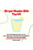 ORÇEL Muzlu Süt Aromalı Içecek Tozu Oralet Çay 15 X 200gr. - 2