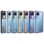 Xiaomi Mi 12T Pro Uyumlu Kılıf Kamera Korumalı Logo Gösteren Kapak thumbnail 2