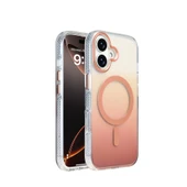 iPhone 17 Kılıf M-safe Şarj Özellikli Transparan Renk Geçişli Zore Kılıf thumbnail 7