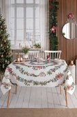 Yılbaşı Circle Masa Örtüsü thumbnail 1