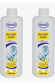 Ersağ Bulaşık Sıvısı Elma Kokulu 1000 ml x 2 Adet - 1