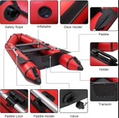 Tomking TK RIB-360 Alüminyum Tabanlı Şişme Bot 1.2 mm 6+1 - 4