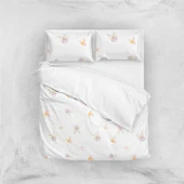 Flutter %100 Pamuk Çift Kişilik Nevresim Takımı thumbnail 2