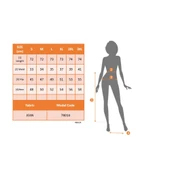 Lucky Life Kadın Yüksek Bel önden Yırtmaçlı Cepli Midi Kot Etek - 6