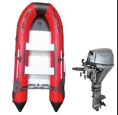 Tomking TK098 Motor Ve TK-RIB-380 Alüminyum Tabanlı Şişme Bot Seti - 1