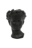 El Yapımı Antik Helen Biblo Saksı Küçük 15 Cm - 1