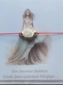 24 Adet Kişiye Özel Gül İnci Model Düğün Nikah Nişan Söz Kına Hatırası Dağıtmalık Hediyelik Bileklik thumbnail 7