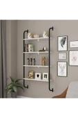 SENSA MODÜLER MOBİLYA Metal Kitaplık Duvar Rafı - 1