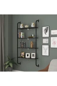 SENSA MODÜLER MOBİLYA Metal Kitaplık Duvar Rafı - 1