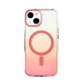 iPhone 14 / İphone 13 Kılıf M-safe Şarj Özellikli Transparan Renk Geçişli Toros Kılıf thumbnail 6