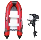 Tomking TK144FC Motor Ve TK-RIB-300 Alüminyum Tabanlı Şişme Bot Seti - 1