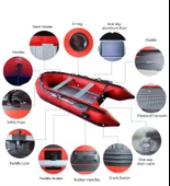 Tomking TK RIB-300 Alüminyum Tabanlı Şişme Bot 4+1 - 3