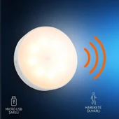 House Pratik Ampul House HP06 Hareket Sensörlü LED Ampul 1-10W 3000K 2G11 Beyaz Gövde – Kompakt Tasarım ve Enerji Tasarrufu thumbnail 2