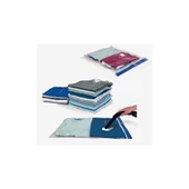 Eva House 3'lü Tekrar Kullanılabilir Vakumlu Poşet Seti Hava Geçirmez 55x90 cm, 80x100 cm, 90x120 cm thumbnail 5