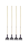 Zeytin Toplama Tırmığı 7 Dişli Ahşap Saplı 120 cm 4 Adet - 1