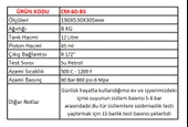 Candan CM60 Plastik Pistonlu Test Pompası - 4