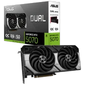 ASUS Dual GeForce RTX 5070 OC Edition 12GB GDDR7 DLSS 4 192 Bit Ekran Kartı thumbnail 1