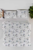 Percale Daphne Blue %100 Pamuk 82 Tel 208TC Çift Kişilik Nevresim Seti thumbnail 4