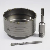 Endüstriyel Elmas Beton Delme Pançı 150MM Profesyonel Krom Alaşım Profesyonel Matkap Ucu thumbnail 5