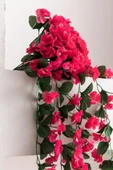 Yapay Begonvil Çiçeği 75 cm Fuşya 22 dal - 4