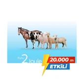 Puhu Ecos Güneş Enerjili Elektrikli Çit Cihazı (2 Joule) (20W Panel + 12V/14Ah Jel Akü) thumbnail 7